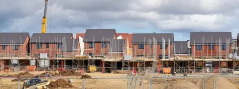 Getty Images Houses under construction