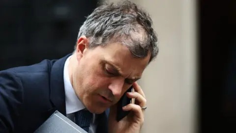 Getty Images Government chief whip, Julian Smith