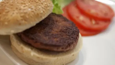 PA The world's first lab-grown burger