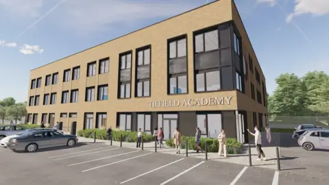 West Northamptonshire Council Tiffield Academy visualisation