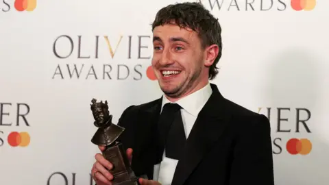 Reuters Paul Mescal at the Olivier Awards