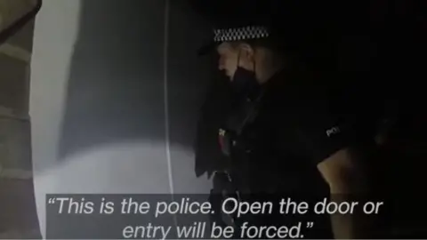 West Midlands Police Police officer outside Kasablanca