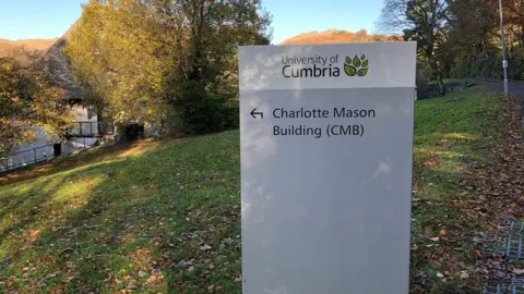 Charlotte Mason campus sign