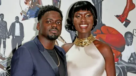 PA Media Daniel Kaluuya and Jodie Turner-Smith