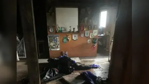 Liverpool junior football club hut destroyed in blaze