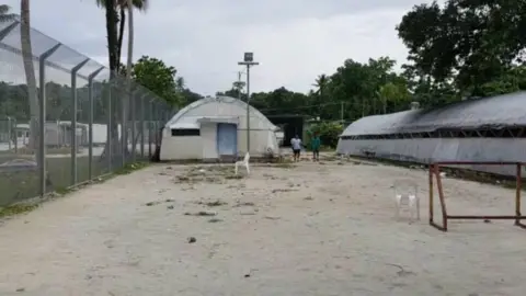 BEHROUZ BOOCHANI The centre on Manus Island