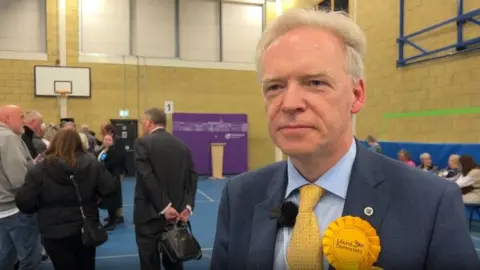 BBC/Simon Dedman Stephen Robinson, Liberal Democrat leader at Chelmsford City Council