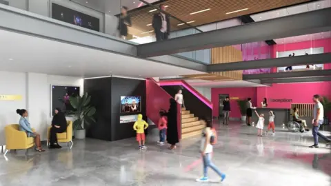 Kala Sangam CGI of plans for Kala Sangam theatre