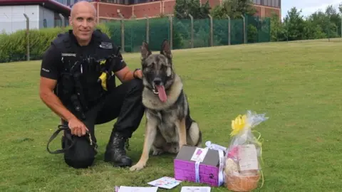 Staffordshire Police Karl and Audi