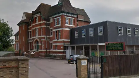 Google St Benedict's School in Ealing, west London.