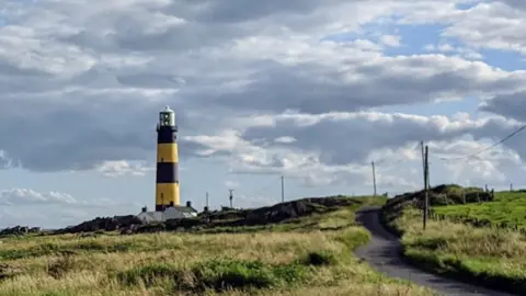 Chris Baraniuk St John's Point lighthouse