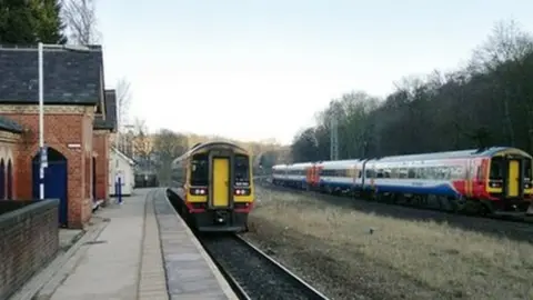 Chris Morgan Dore and Totley station in South Yorkshire