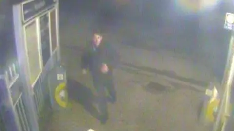 British Tranport Police CCTV footage