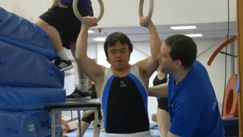 Artistic gymnast Andrew Macintyre