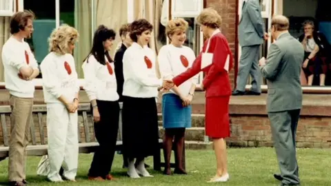 Katie Mitchell Ms Mitchell meets Princess Diana