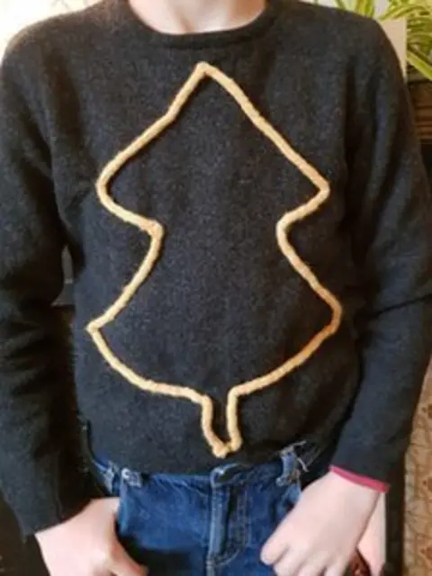 Homemade Christmas jumper