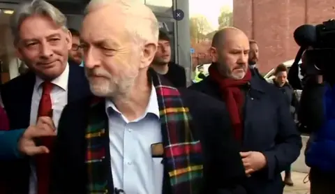 BBC Corbyn in Glasgow