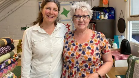 BBC Bridgett Naylor and Janet Markwell