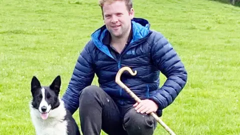 Wayne Hutchinson Dewi Jenkins with Tynygraig Jet