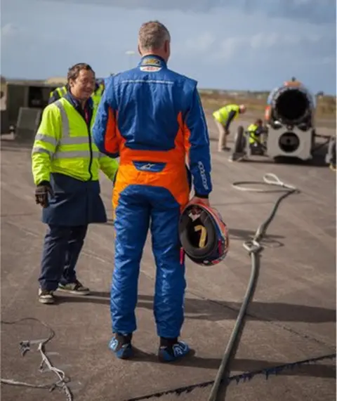 BLOODHOUND SSC/STEFAN MARJORAM Andy Green