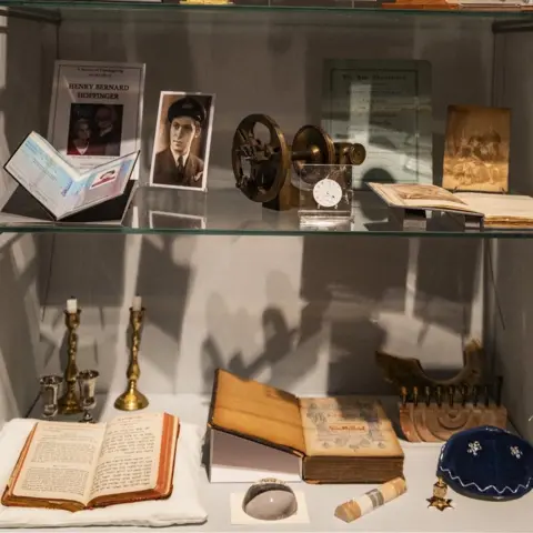 Items in the Jewish exhibition