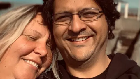 Facebook/Christine Dawood Shahzada Dawood with his wife Christine