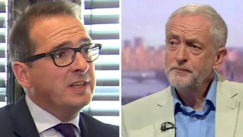 BBC Owen Smith and Jeremy Corbyn