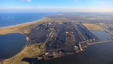 South Tees Development Corporation Aerial view of the Redcar site