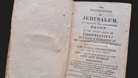 Guille-Allès Library Thomas Guille's copy of The Destruction of Jerusalem