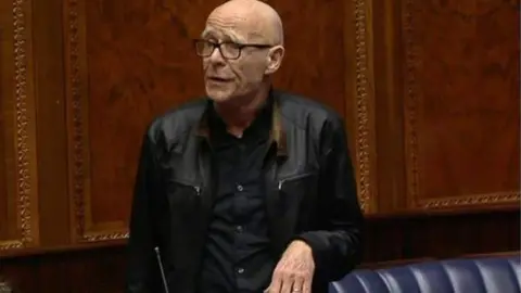 Eamonn McCann at Stormont