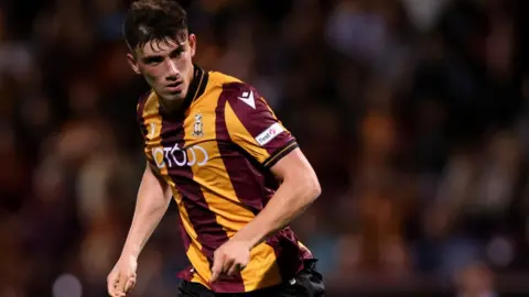 George Wood/Getty Images Bradford City player Kian Harratt