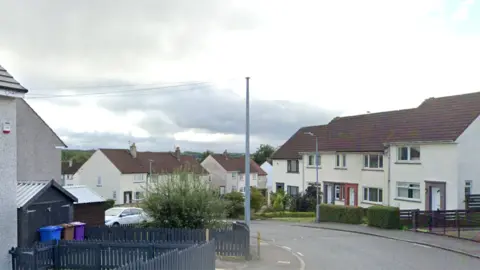 Google St Margaret Avenue in Dalry