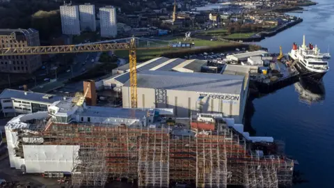 PA Media Ferguson Marine shipyard