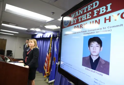 Getty Images FBI wanted picture - Park Jin-hyok