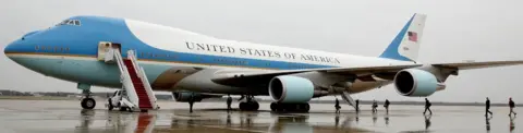 Reuters Air Force One at Joint Base Andrews in Maryland on 6 December 2016