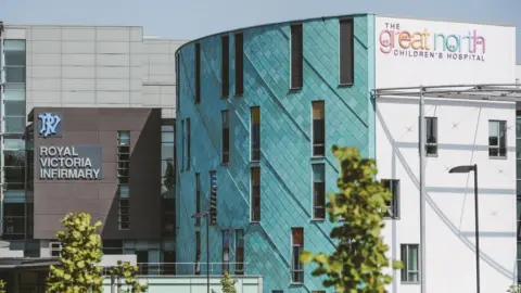 Newcastle University Staff at two Newcastle hospitals were offered tests