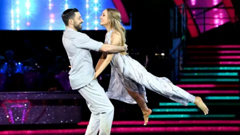 Dave J Hogan, Getty Images  During a Strictly come dancing performance