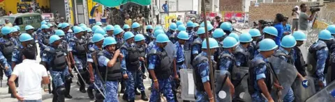 AFP Thousands of soldiers are in Sirsa