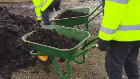 Workers on community payback orders