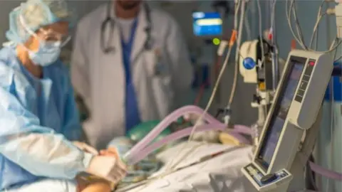 Getty Images A patient in hospital