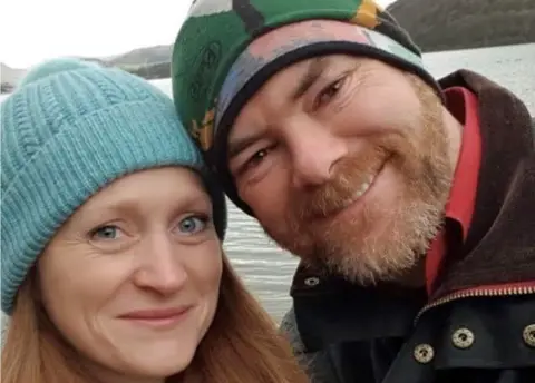 Family handout Kathryn and Nick Dumphreys