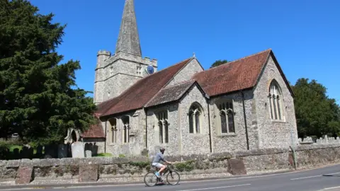 The church at Westbourne, West Sussex