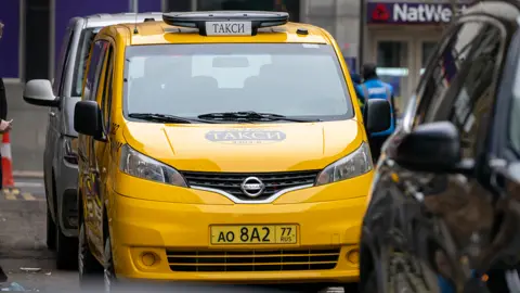 Alan Milner Russian taxi