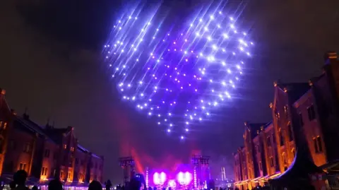 Coachella drone show