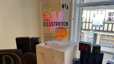 Shaun Whitmore/BBC Kate Rolfe's illustration award