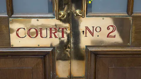 Getty Images The entrance to Court Two in the Grand Hall of the Central Criminal Court