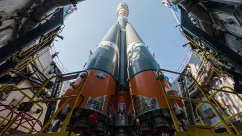 Roscosmos Press Office A rocket