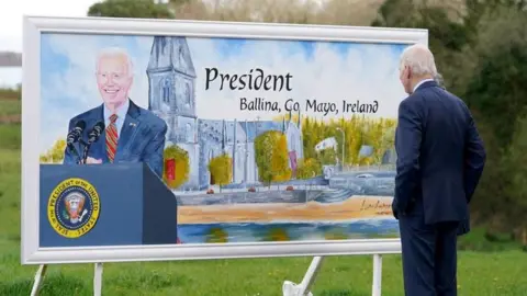 PA Media President Biden in Ballina