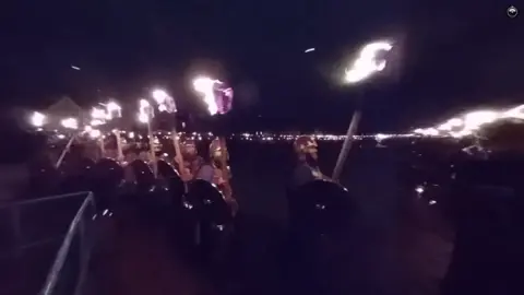 BBC/Marc Ellison Up Helly Aa