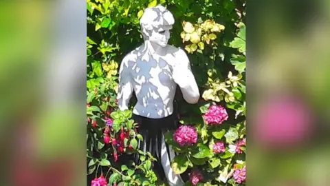 Donna Lyall Garden statue in Cambridge